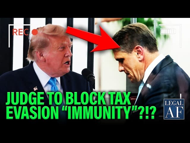 Trump SUFFERS Blanche Vote BACKLASH as His “Immunity” from Tax Evasion is DRAGGED back into COURT!!!