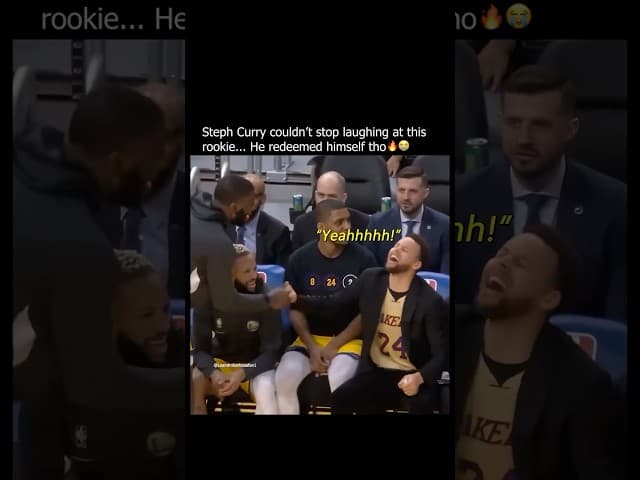 Steph was loving it...😭💀