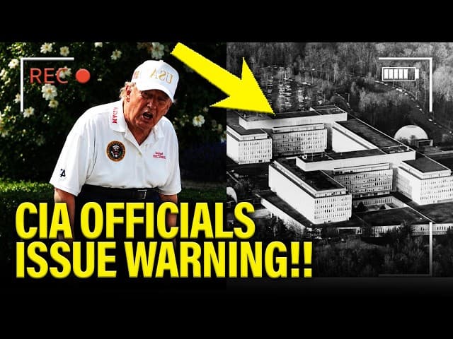CIA Officials GO PUBLIC with DIRE WARNING on Trump!!