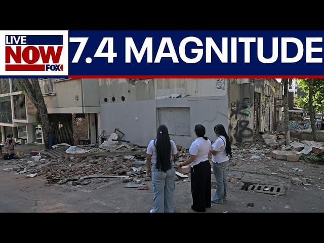 7.4 magnitude earthquake shakes Colombia, Ecuador