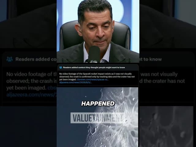 The SpaceX Moon Crash Video Had One Fatal FLAW