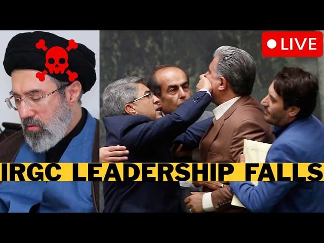 LIVE: TURMOIL In Iran - IRGC Prepare Mojtaba Khamenei's Death